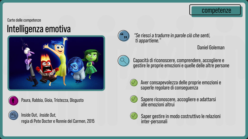 13. Le carte delle competenze